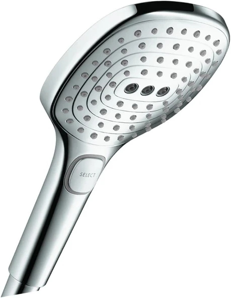 Hansgrohe 4528000 Raindance Select E120 Düşük Akış 2,0 Gpm El Duşu, Krom, Dakikada Galon ürün görseli 1