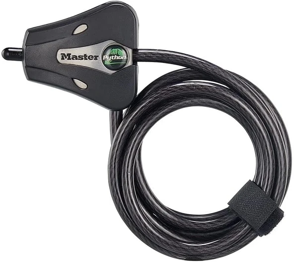 Master Lock Python Kablo Kilidi, Anahtarlı Kablo Kilidi, İz Kamerası Ve Kayık Kilitleme Kablosu ürün görseli 1