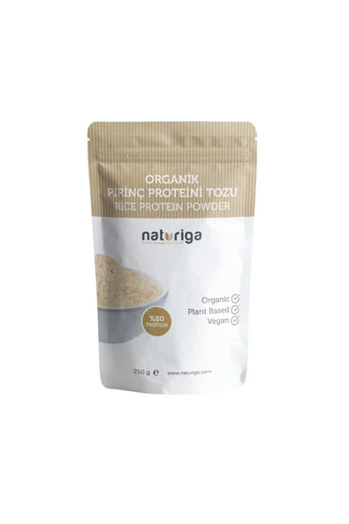 Naturiga Organik Pirinç Proteini Tozu 250gr ürün görseli 1