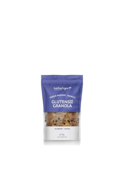 Naturiga Organik K Naturiga Yaban Mersini - Mango Glutensiz Granola 250 Gr ürün görseli 1
