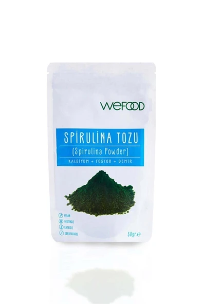 Boemo Shop Wefood Spirulina Tozu 50 Gr ürün görseli 1