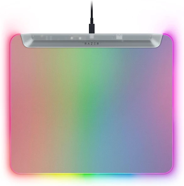 Razer Firefly V2 Pro Phantom White - Tamamen Aydınlatmalı Oyun Mouse Pad'I - Chroma Rgb - Mikro Doku ürün görseli 1