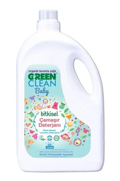 Green Clean Baby Bitkisel Çamaşır Deterjanı 2750ml ürün görseli 1