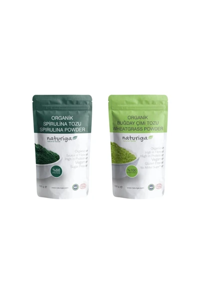 Naturiga Buğday Çimi - Spirulina Avantajlı Paket ürün görseli 1