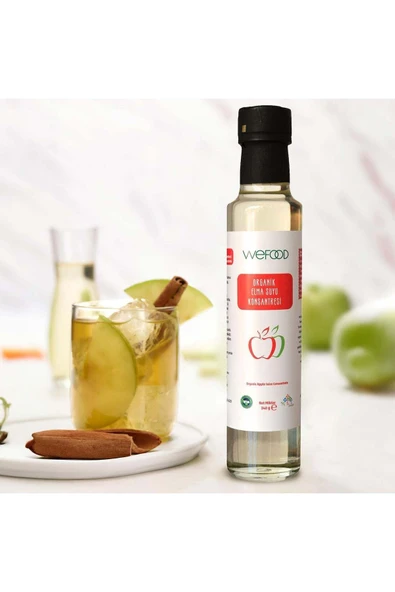 Wefood Organik Elma Suyu Konsantresi 340 ml ürün görseli 1
