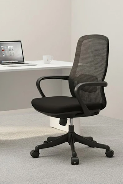 Ofisbazaar Modern Çalışma Masası  | 120 cm - Beyaz - Resim 5