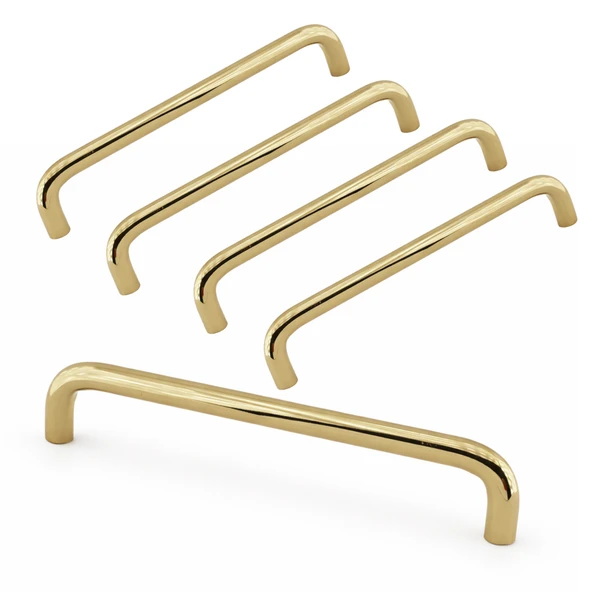 Özen Metal (160 mm-16 cm) Titanyum Renk Kulp (5 Adet) Mobilya Mutfak Çekmece Dolap Kapak Kulbu Kulpu ürün görseli 1
