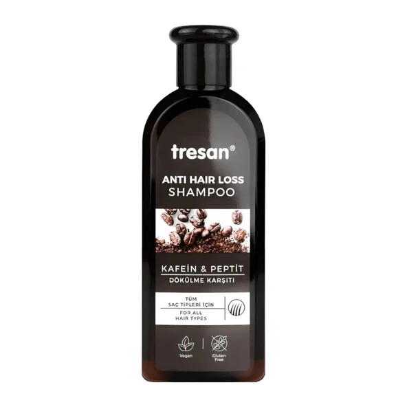 Tresan Anti Hair Loss Kafein & Peptit Dökülme Karşıtı Şampuan 300 ml ürün görseli 1