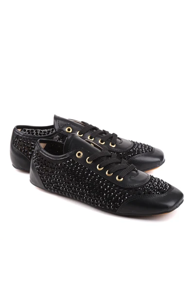 Stato Capri Işıltılı Taşlı Nefes Alan Günlük Sneaker ürün görseli 1