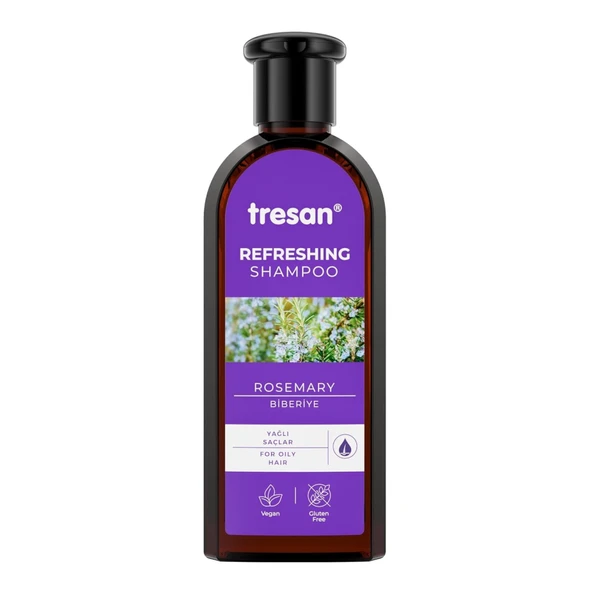 Tresan Refreshing Biberiye Özlü Canlandırıcı Bakım Şampuanı 300 ml ürün görseli 1