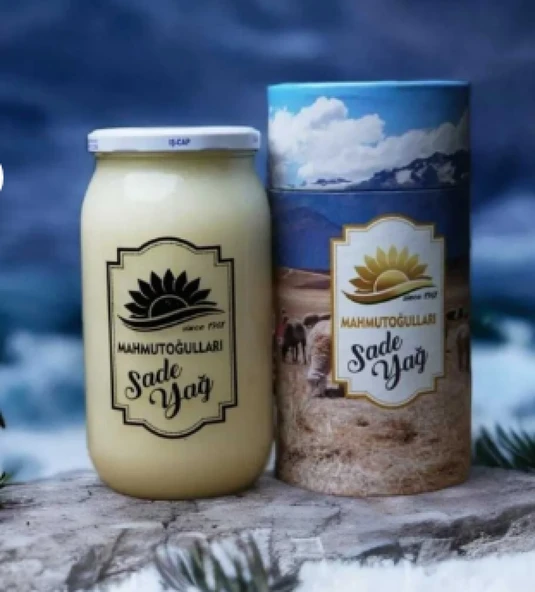 MAHMUTOĞULLARI SADE YAĞ Dünya Nin En Ünlü Sadeyağı 900 gr Net Türkiye Nin En Güvenilir Sade Yağı ,en Kaliteli Sadeyağ ürün görseli 1