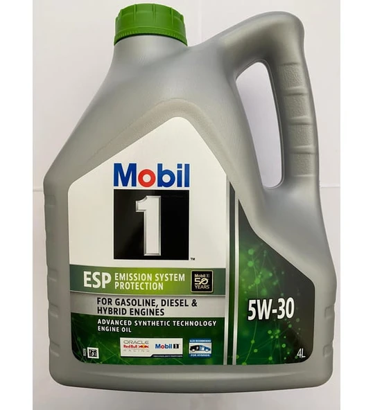 Mobil 1 ESP 5W-30 Tam Sentetik Motor Yağı 4 Litre ürün görseli 1
