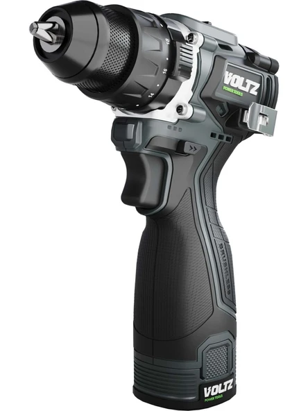 Voltz VZDR16 16.8V/2Ah. 50Nm Çift Akülü Şarjlı Darbeli Matkap/Vidalama ürün görseli 1