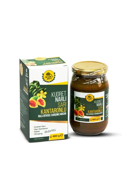 Kudret Narlı Sarı Kantaronlu Bitkisel Macun 460 g - Resim 6
