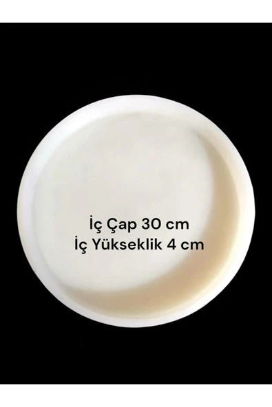 stonechem 30 cm çap + 4 cm Yükseklik 1 cm Et Kalınlığı Saat&Sehpa&Tepsi Yapımı İçin ürün görseli 1