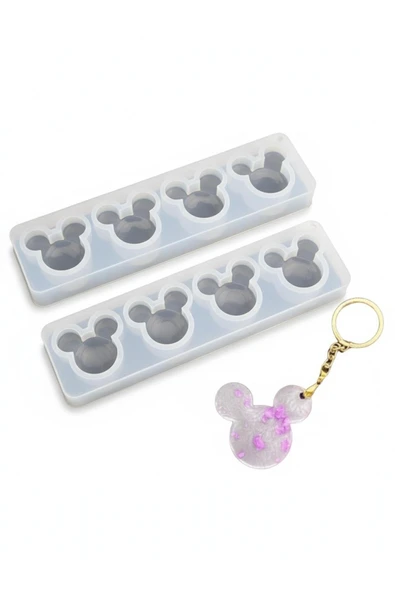 stonechem 4 lü Mickey Anahtarlık Kalıbı ürün görseli 1
