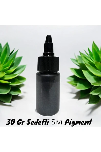 stonechem Epoksi Bazlı Sedefli SİYAH Parlak Sıvı Pigment 30 Gr Hobi,Sanat,Ahşap,Magnet İçin ürün görseli 1
