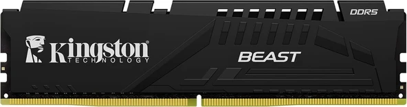 Kingston Fury Beast 16 GB (2X8) 6000 MHz CL36 KF560C36BBEK2/16 DDR5 Ram OUTLET ürün görseli 1