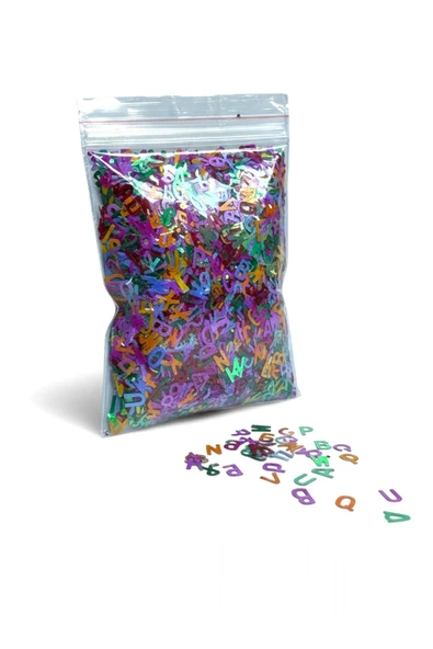 stonechem Holografik Renkli Harf Glitter 5 gr ürün görseli 1