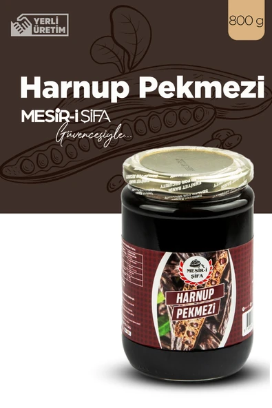 Keçiboynuzu Harnup Pekmezi 800 G ürün görseli 1