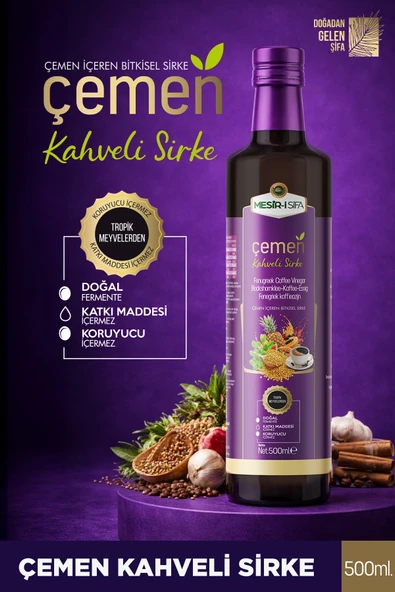 Çemen Kahveli Sirke 500ml ürün görseli 1