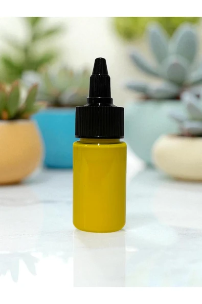 stonechem Yüksek Kalite Opak ve Transparan Epoksi Pigment SARI Renk 35 Gr ürün görseli 1