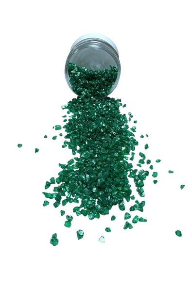 stonechem Epoksi Çalışmalarınız İçin Parlak Cam Kırıkları 2-4 mm ZÜMRÜT YEŞİL 100 gr ürün görseli 1
