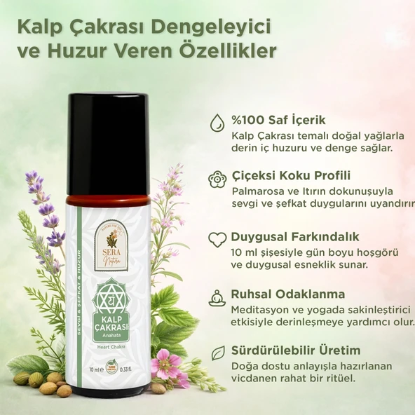 Aromaterapi 7 Çakra Yağ Seti 7 x 10 ml Ritüel Seti - Resim 5