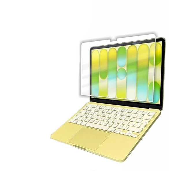 Macbook Neo 13 Inç Tam Uyumlu Esnek 9H Nano Ekran Koruyucu ürün görseli 1