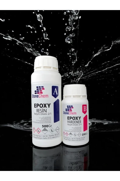 stonechem Ultra Şeffaf Hobi Epoksi 750 gr Ekstra Parlak Hobi,ahşap,tepsi,magnet Yapımı Için (SÜRPRİZ HEDİYE) ürün görseli 1