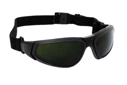 Lux Optical 60955 Flylux IR5 Kafabantlı Siyah Çizilmeye Dayanıklı Kaynak Gözlüğü ürün görseli 1