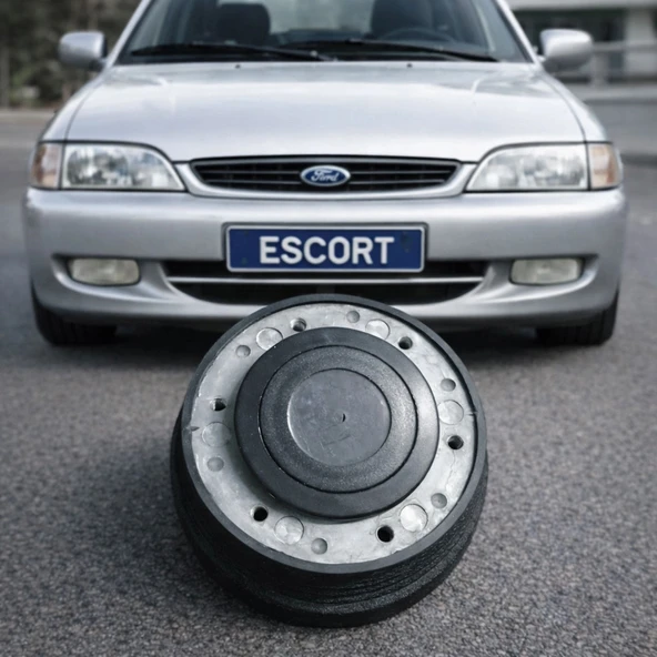 Ford Escort Uyumlu Sabit Spor Direksiyon Göbeği Momo Tip ürün görseli 1