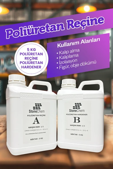 stonechem Poliüretan Sıvı Plastik 10 Kg ürün görseli 1