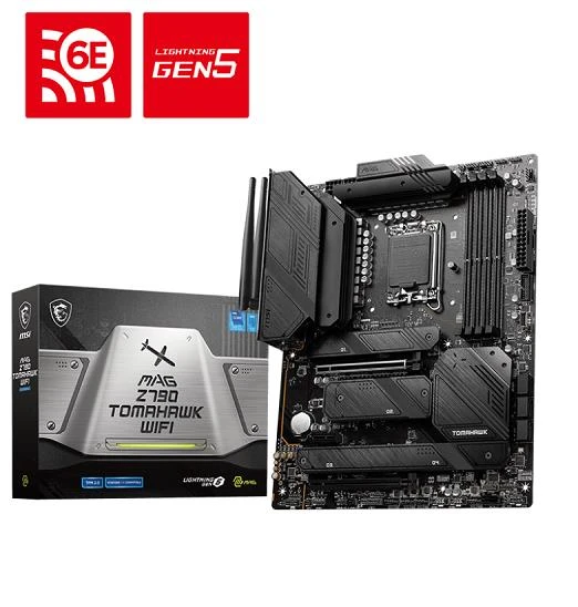 Msi Mag Z790 Tomahawk WIFI DDR5 Intel Z790 Soket 1700 DDR5 7200(OC)MHz ATX Gaming (Oyuncu) Anakart ürün görseli 1