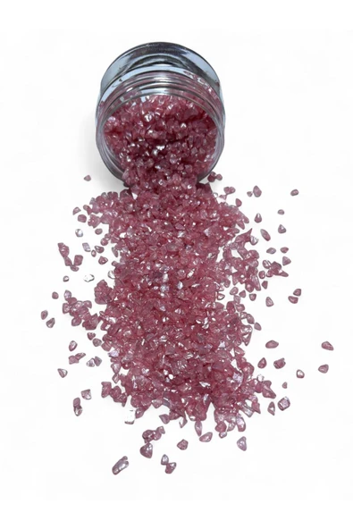 stonechem Epoksi Çalışmalarınız İçin Parlak Cam Kırıkları 2-4 mm ŞEKER PEMBE 100 gr ürün görseli 1