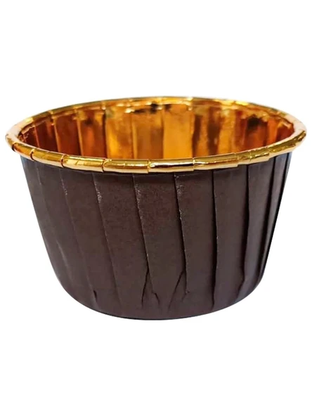 Dolphin Kahverengi İçi Gold Muffin Kek Kapsülü 25 Li ürün görseli 1