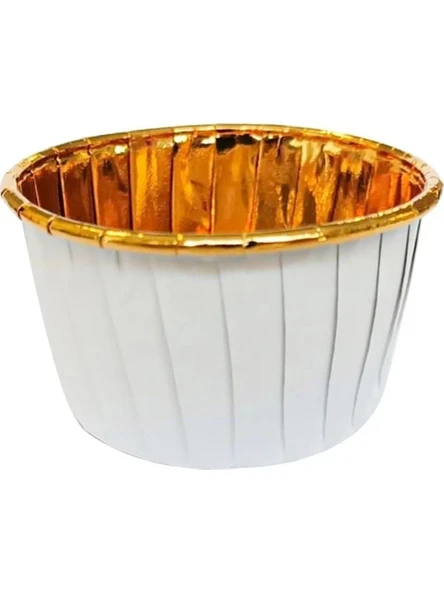 Dolphin Beyaz İçi Gold Muffin Kek Kapsülü 25 Li ürün görseli 1