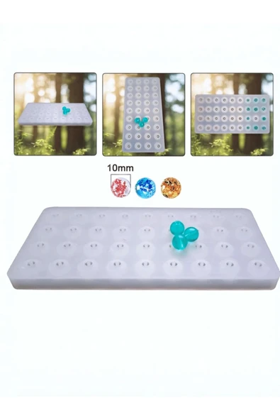 stonechem 36 lı 10mm tespih kalıbı ürün görseli 1