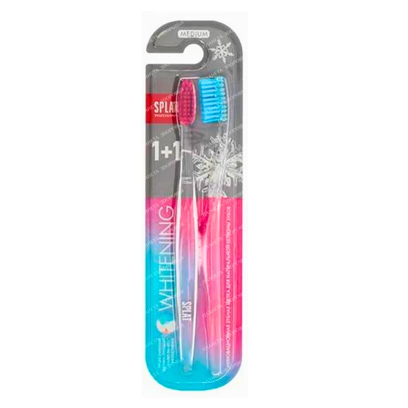 Splat Professional Whitening Medium Diş Fırçası 2li 1 Adet ürün görseli 1