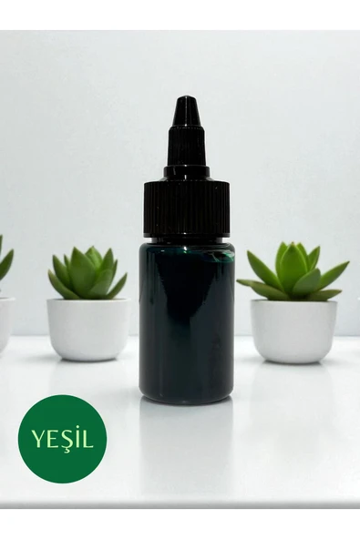 stonechem Yüksek Kalite Opak ve Transparan Epoksi Pigment YEŞİL Renk 35 Gr ürün görseli 1
