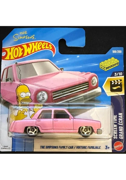 Hot Wheels Tekli Arabalar The Simpsons Family Car JJJ68 ürün görseli 1