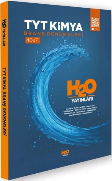 TYT Kimya 40 x 7 Branş Denemeleri H2O Yayınları ürün görseli 1