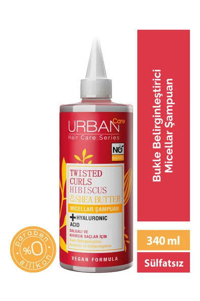URBAN TWISTED CURLS SAÇ ŞAMPUAN 340ML ürün görseli 1
