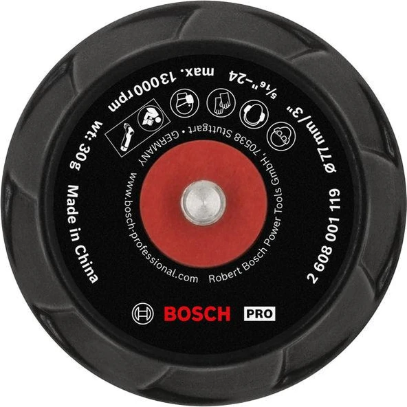 Bosch PRO Zımpara Tabanı 77 mm Kancalı ürün görseli 1