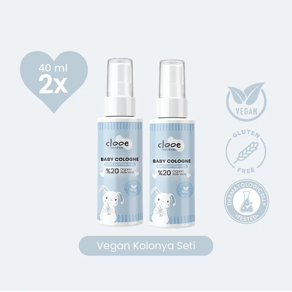 2’li Soft Cotton Feel Bebek Kolonyası 40ml ürün görseli 1