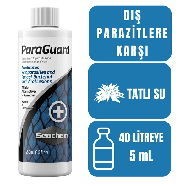 Seachem Paraguard 250 Ml - Resim 2