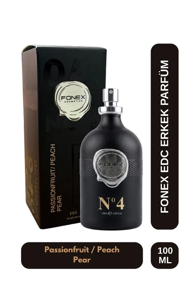 Fonex No:4 EDC Erkek Parfüm 100 Ml Passionfruit & Fig Leaves ürün görseli 1