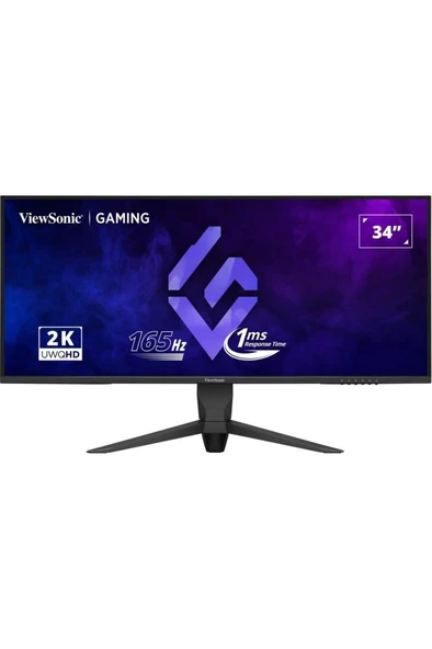 ViewSonic VX3480-2K-PRO 34" 1 ms WQHD Pivot 165 Hz Oyuncu Monitörü Outlet ürün görseli 1