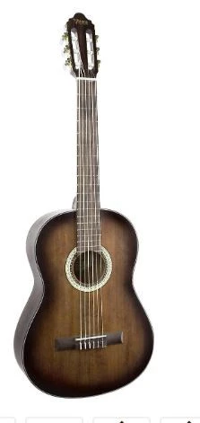 Valencia VC404HSB 4/4 Klasik Gitar-AMBALAJ HASARLI (KOZMETİK İZLER MEVCUT ) ürün görseli 1