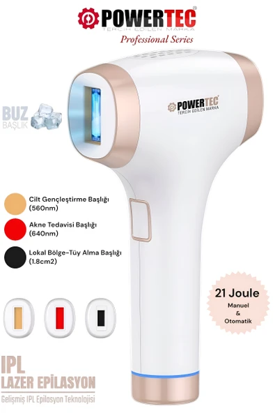 TR-9999 IPL Lazer Epilasyon 999.999 Atım Otomatik/Manuel 9 Modlu | Buz Başlıklı & Taşıma Çantası Hediyeli ürün görseli 1